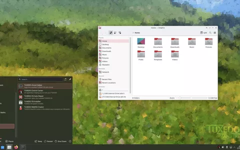 TUXEDO OS 2: introdotto KDE Plasma 5.27 e Linux 6.1 LTS