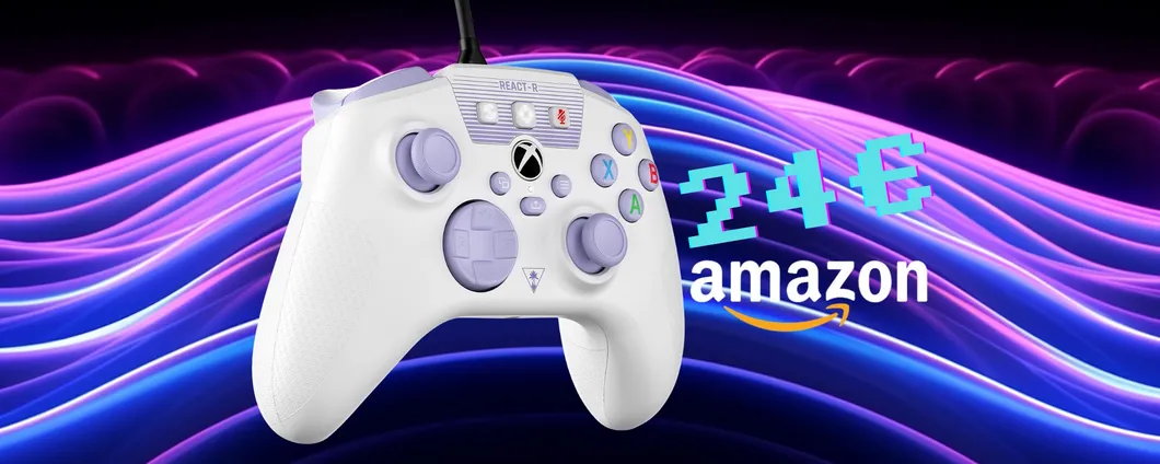 Sconto imperdibile sul controller Turtle Beach REACT-R: qualità top a soli 24€