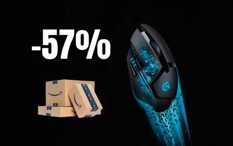 Prestazioni top in multiplayer con questo Mouse Logitech (-57%)