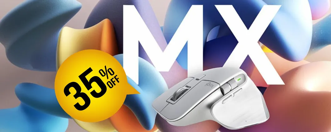 Logitech MX Master 3S per Mac: mouse wireless che scorre anche sul vetro