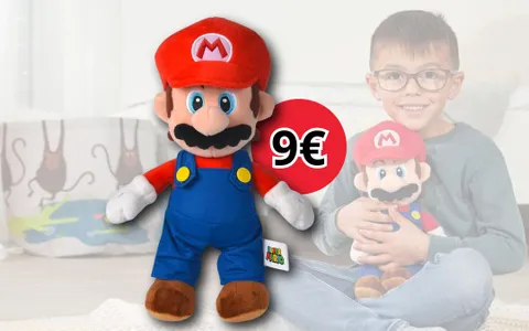 Peluche di Super Mario: SOLO 9€ per far felici i tuoi bimbi (-42%)