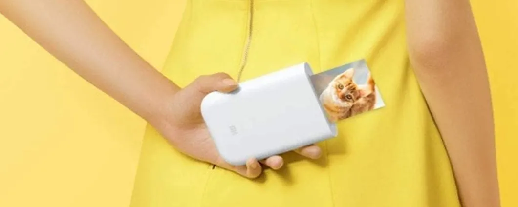 Stampante fotografica portatile Xiaomi torna sotto i 70€ su Amazon