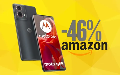 OFFERTA FOLLE per Motorola g85 5G ora su Amazon con il 46% di SCONTO