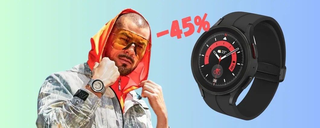 Samsung Galaxy Watch5 Pro al PREZZO più BASSO DI SEMPRE