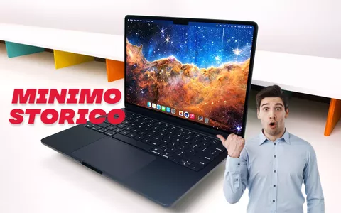 MacBook Air M2 a poco più di 1000€ con gli eDays 2023: nuovo minimo storico