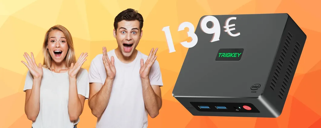 Spunta il COUPON su Amazon e questo mini PC è tuo a 139€