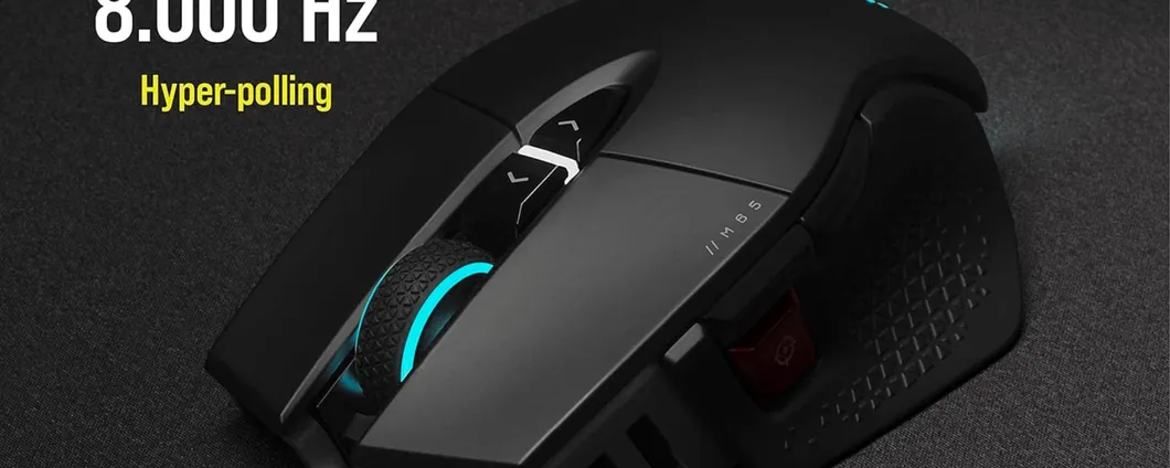 Mouse Corsair M65 RGB ULTRA con sensore ottico da 26.000 DPI in promo su Amazon
