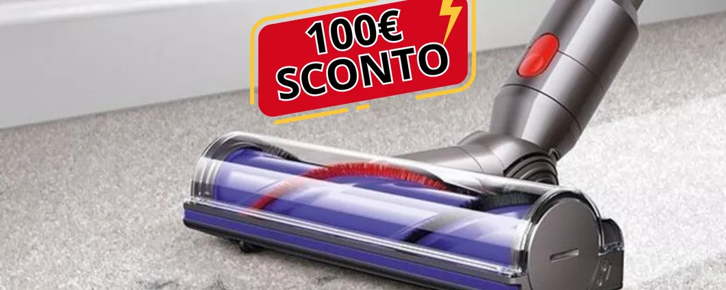 IMPERDIBILE: 100€ sconto per Dyson V8 originale su eBay per poco tempo!