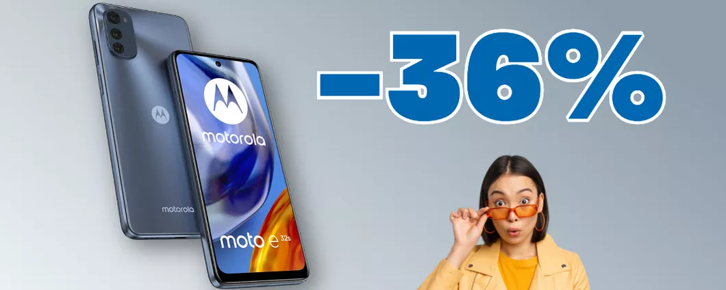 Motorola Moto e32s: prezzo PICCOLO, prestazioni SUPER