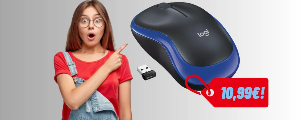 OFFERTA LAMPO sul mouse di Logitech su Amazon!