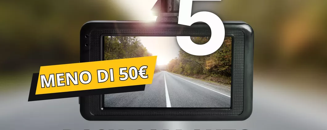 INCREDIBILE: le migliori 5 DASH CAM per auto a meno di 50€ su Amazon!
