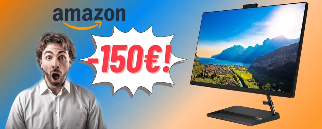 Un computer in un unico schermo: la magia del Lenovo All-in-One è in OFFERTISSIMA