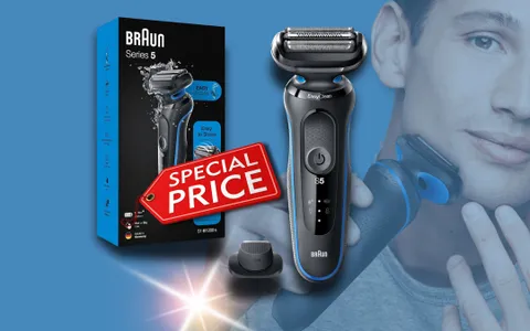 Braun Series 5 Regolabarba: il regalo che ogni uomo vuole A PREZZO OCCASIONE