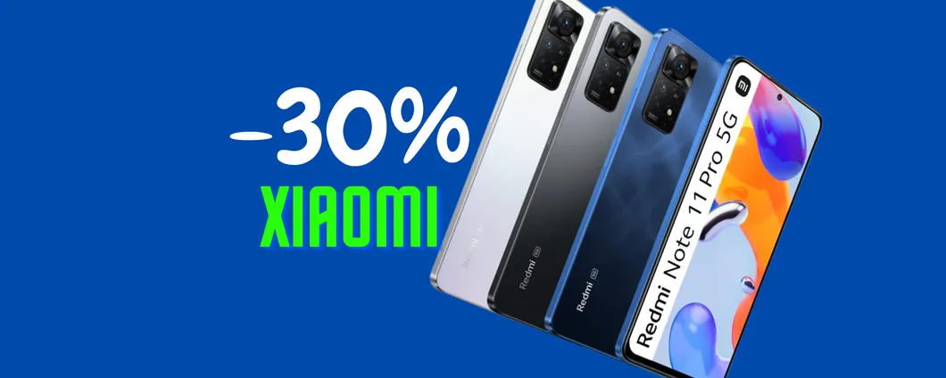 Crolla il prezzo di Xiaomi Redmi Note 11 Pro+: OFFERTONA