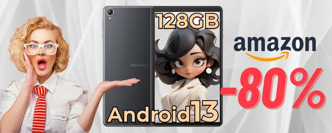 SCONTO ENORME di ben 400€ per il Tablet Blackview su Amazon!