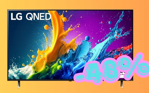 Approfitta dello sconto del 48% sul TV LG QNED da 50
