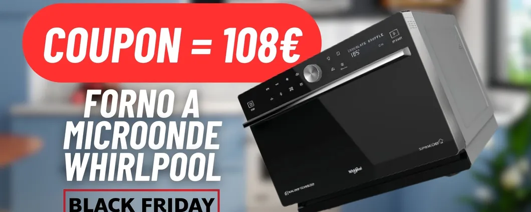 Il forno a microonde è il compagno più affidabile in cucina, soprattutto se Whirlpool... MEGA COUPON