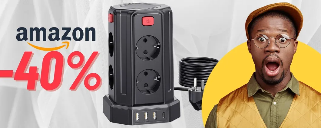 La COMODITA' delle prese elettriche per eccellenza, IN OFFERTISSIMA!
