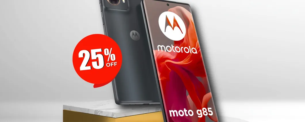 CROLLA DI PREZZO il Motorola Moto g85: scoprilo solo per oggi su Amazon!