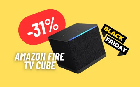 MAXI SCONTO Black Friday sull'Amazon Fire TV Cube: tutto più smart