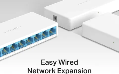 Switch TP-Link Mercusys MS108 a 8 Porte con sdoppiatore Ethernet a meno di 10 euro su Amazon