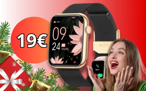 Smartwatch A SOLI 19€: idea regalo PERFETTA per il Natale
