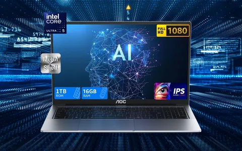 Notebook con Intel Core Ultra 5, 16GB RAM e 1TB SSD in sconto di 239€