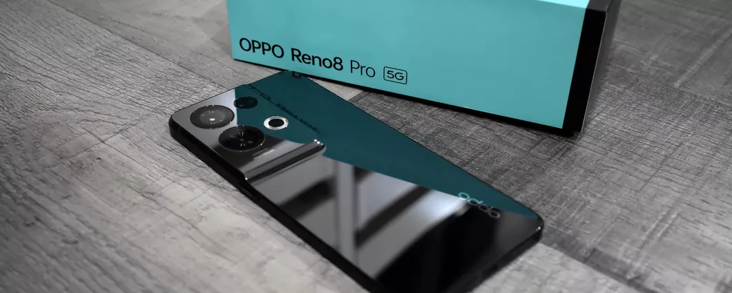 OPPO Reno 8 Pro è lo smartphone del giorno in offerta su Amazon