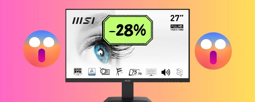 Con questo monitor MSI giocherete al TOP: SUPER OFFERTA
