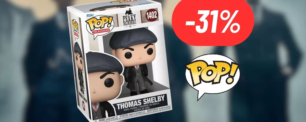 Thomas Shelby, l'iconico protagonista di Peaky Blinders in versione Funko POP ad un PREZZO TOP