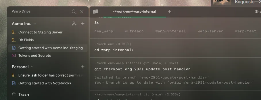 Warp: il terminale diventa intelligente con l'AI
