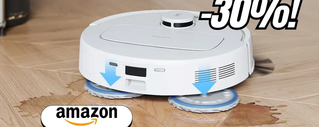 Robot aspirapolvere Ecovacs: l'alleato definitivo per le pulizie in casa, 10.000Pa e radar ostacoli, SUPER SCONTO AMAZON