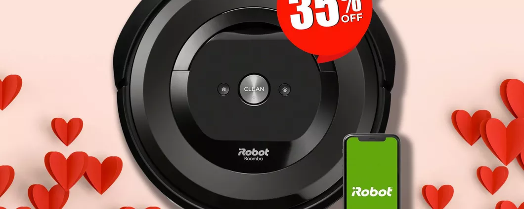 iRobot Roomba: a San Valentino REGALA il relax a prezzo MAI VISTO prima!