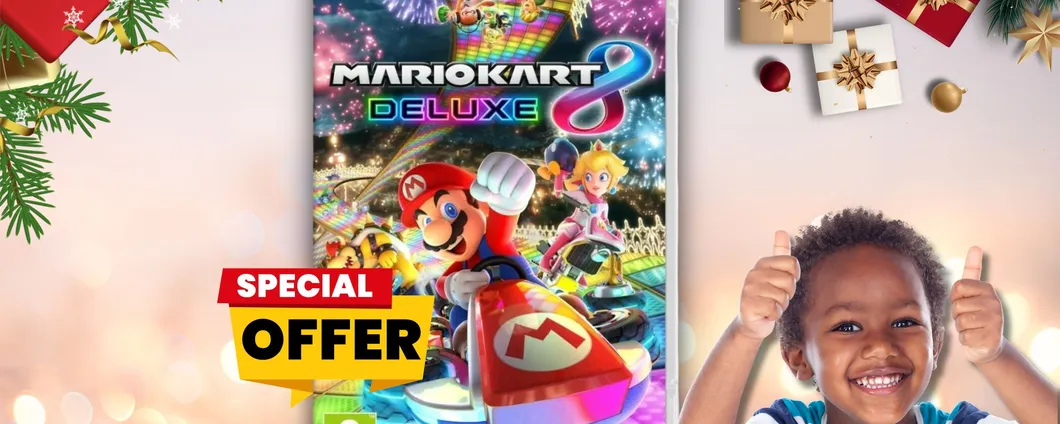 Mario Kart 8 Deluxe: sei ANCORA IN TEMPO per il Natale e per lo sconto