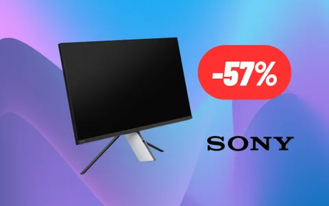 Monitor da gaming Sony di livello PREMIUM al 57% di sconto: FOLLIA AMAZON