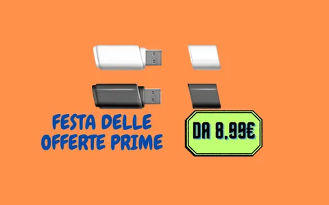 Festa delle Offerte Prime: chiavette USB a partire da 8,99 €