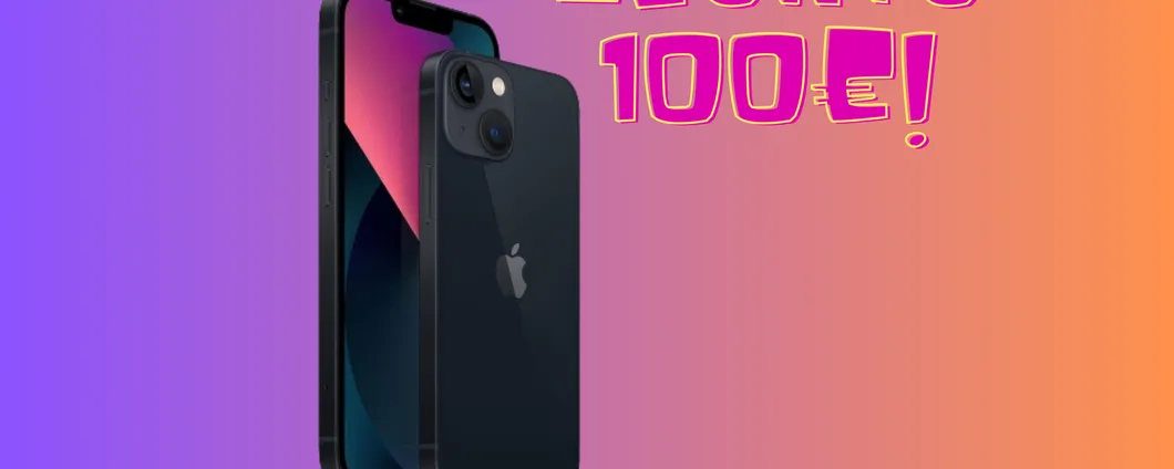 Apple iPhone 13 a 100 EURO IN MENO: offerta ESCLUSIVA Amazon