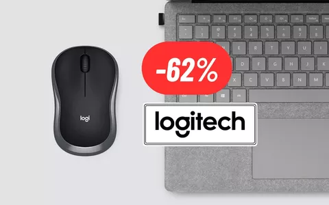 Mouse Logitech al 62% di sconto: PREZZO RIDICOLO