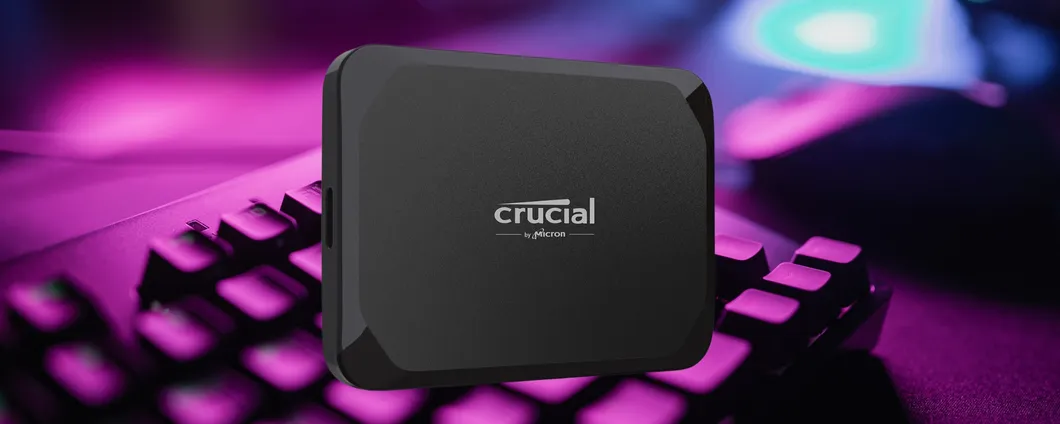 Crucial X9: SSD da 1TB veloce e resistente per PC, Mac, PlayStation e Xbox
