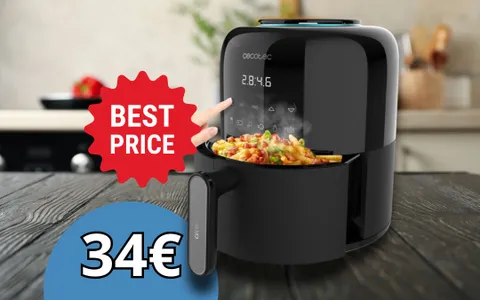 Friggitrice ad aria: PREZZO PAZZO di soli 34€ fino a esaurimento scorte