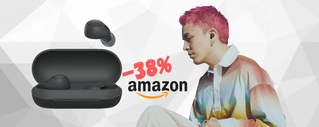 Sony WF-C700N: auricolari wireless senza paragoni al 38%