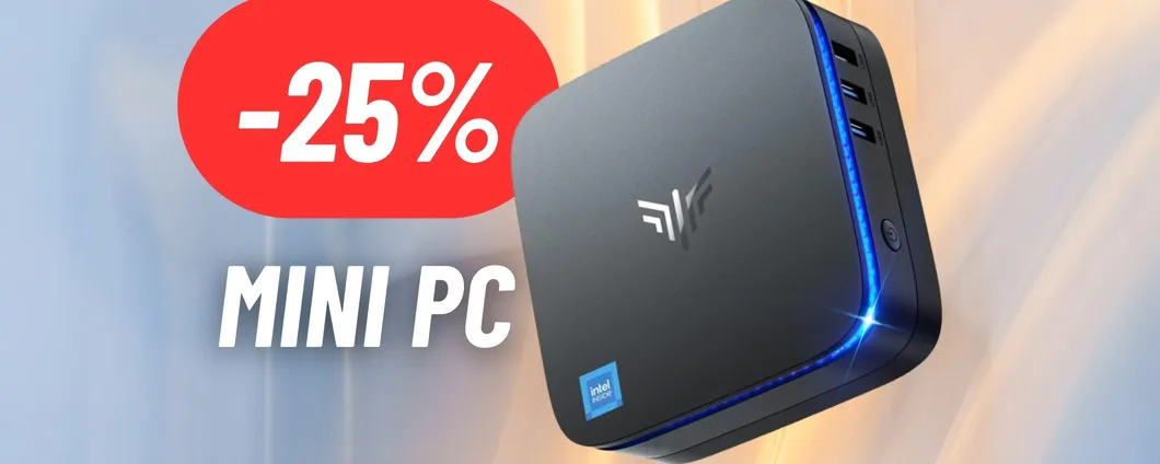 Questo MINI PC è POTENTISSIMO: 16GB di RAM e 512 GB di SSD al 25% di SCONTO