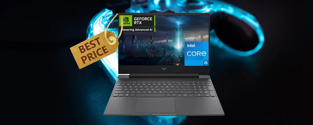 HP Victus con Intel Core i5, 16GB RAM, SSD 512GB e Nvidia RTX 4050