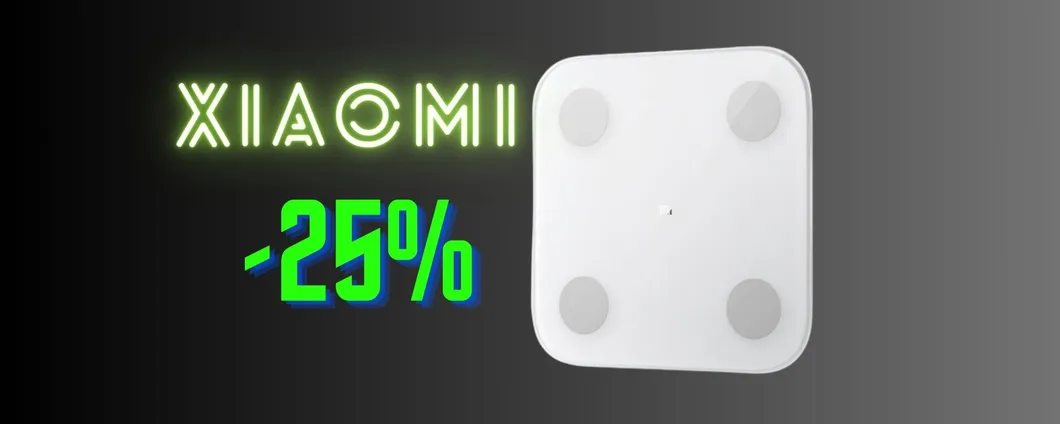 Misurazione precisa e design elegante: la bilancia digitale XIAOMI va IN SCONTO su Amazon