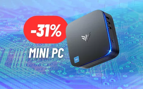 Mini PC POTENTISSIMO A MENO DI 200€: sconto XL su Amazon