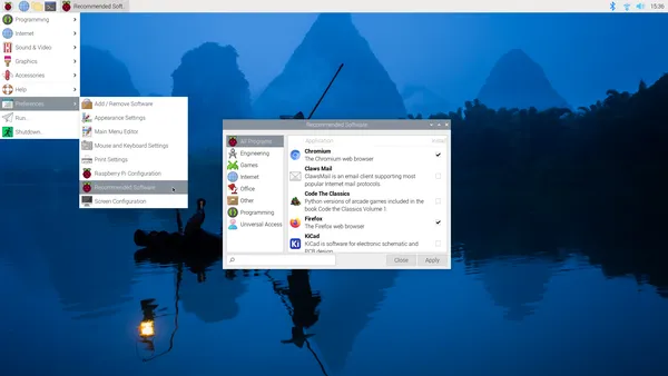 raspberry pi OS