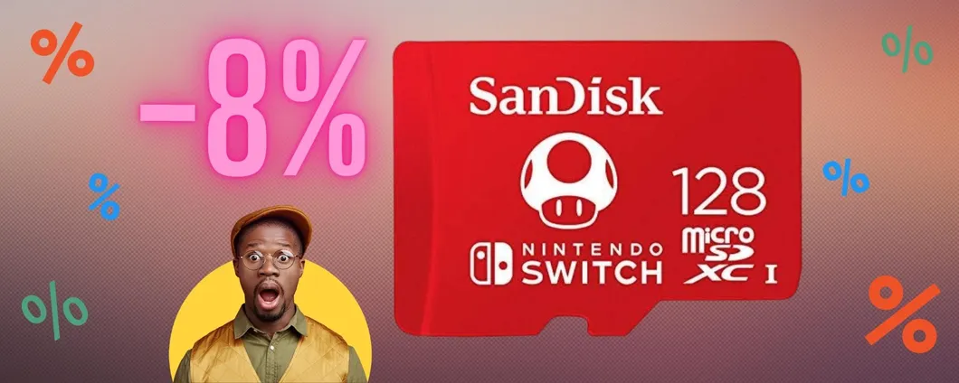 Un mondo di GIOCHI e SPAZIO sul tuo Nintendo Switch con la microSD SanDisk