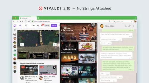 Vivaldi Browser 2.10: nuovo user agent per la compatibilità