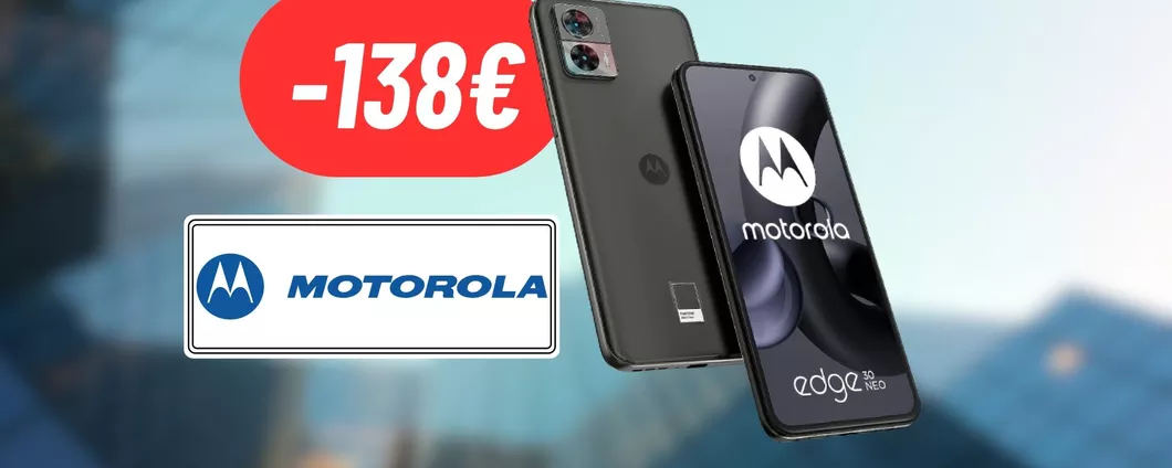138€ RISPARMIATI sul Motorola Edge 30 Neo su eBay