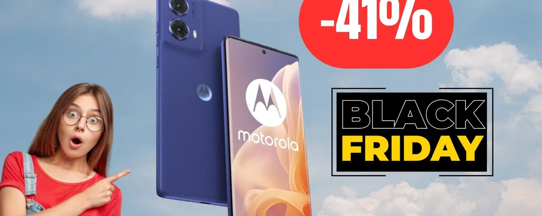 Motorola G85: BEST BUY del primo giorno di Black Friday (-41%)